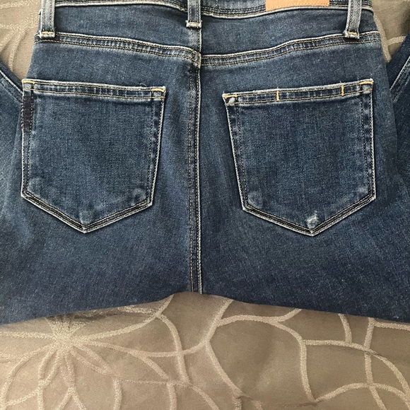 Paige Hoxton straight jeans. Size 24 in blue. LIKE NEW condition. Fits true 24. - Picture 11 of 11